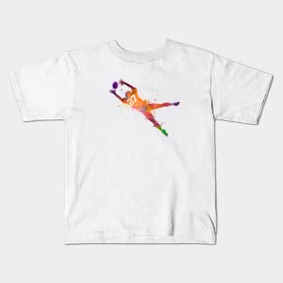 American football in watercolor Kids T-Shirt